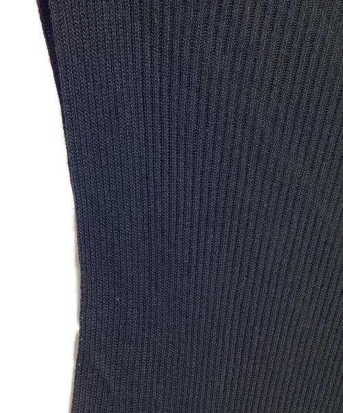 ISSEY MIYAKE（イッセイミヤケ）ISSEY MIYAKE (イッセイミヤケ) 変形ニットワンピース　IL63KH713 ブラック サイズ:2の古着・服飾アイテム