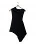 ISSEY MIYAKE (イッセイミヤケ) 変形ニットワンピース　IL63KH713 ブラック サイズ:2：15000円