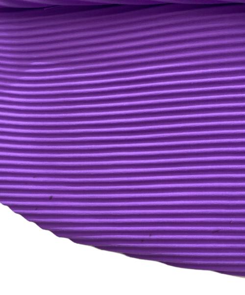 me ISSEY MIYAKE（ミーイッセイ ミヤケ）me ISSEY MIYAKE (ミーイッセイ ミヤケ) ノースリーブプリーツチュニック パープル サイズ:Freeの古着・服飾アイテム