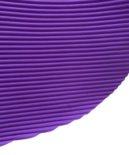 me ISSEY MIYAKE（ミーイッセイ ミヤケ）me ISSEY MIYAKE (ミーイッセイ ミヤケ) ノースリーブプリーツチュニック パープル サイズ:Freeの古着・服飾アイテム