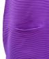 中古・古着 me ISSEY MIYAKE (ミーイッセイ ミヤケ) ノースリーブプリーツチュニック パープル サイズ:Free：18000円