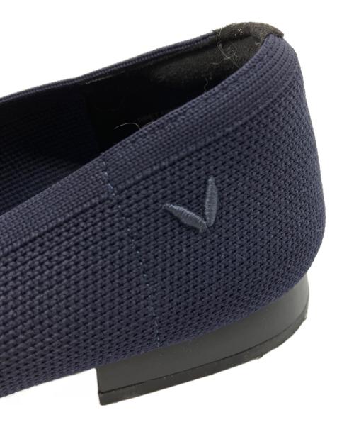 VIVAIA（ビバイア）VIVAIA (ビバイア) ノットデザイン ローファー ネイビー サイズ:36.5の古着・服飾アイテム
