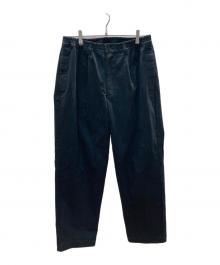 STILL BY HAND（スティルバイハンド）の古着「タックパンツ」｜ブラック