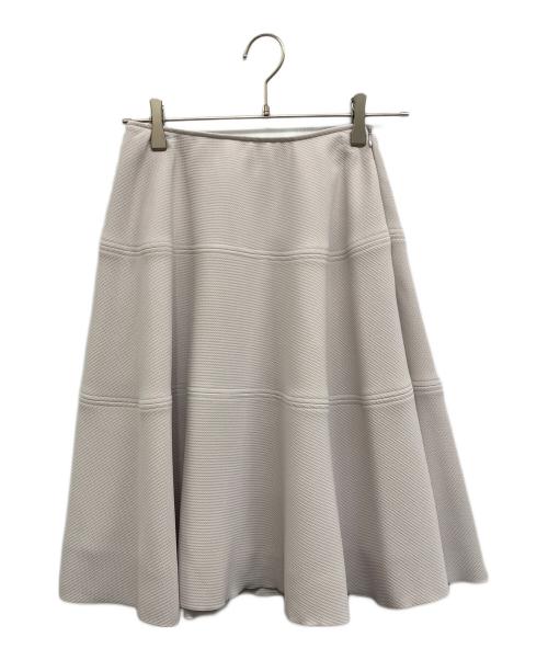 FOXEY NEWYORK（フォクシーニューヨーク）FOXEY NEWYORK (フォクシーニューヨーク) フレアスカート アイボリー サイズ:38の古着・服飾アイテム