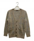 BURBERRY BLACK LABELバーバリーブラックレーベル）の古着「ニットカーディガン」｜ブラウン