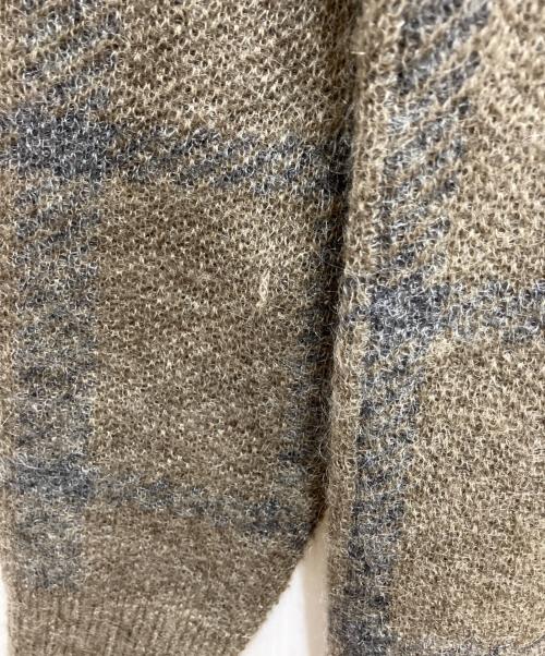 BURBERRY BLACK LABEL（バーバリーブラックレーベル）BURBERRY BLACK LABEL (バーバリーブラックレーベル) ニットカーディガン ブラウン サイズ:2の古着・服飾アイテム