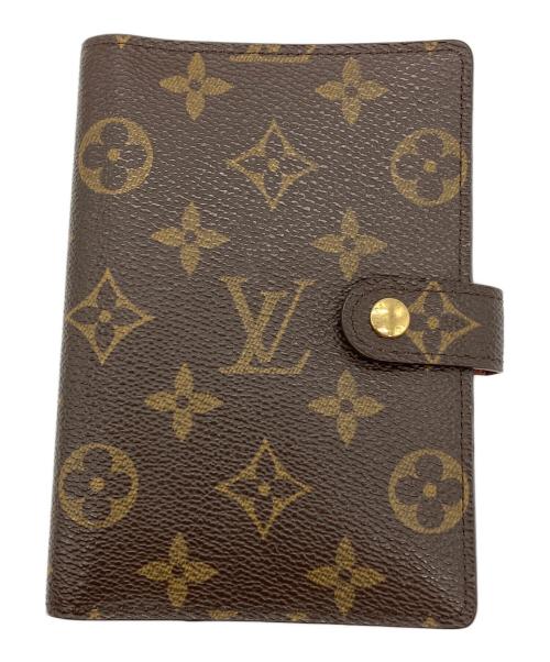 LOUIS VUITTON（ルイ ヴィトン）LOUIS VUITTON (ルイ ヴィトン) 手帳カバー ブラウンの古着・服飾アイテム