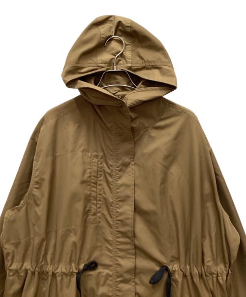 ROSE BUD（ローズバッド）ROSE BUD (ローズバッド) フード付きロングコート ブラウン サイズ:Fの古着・服飾アイテム