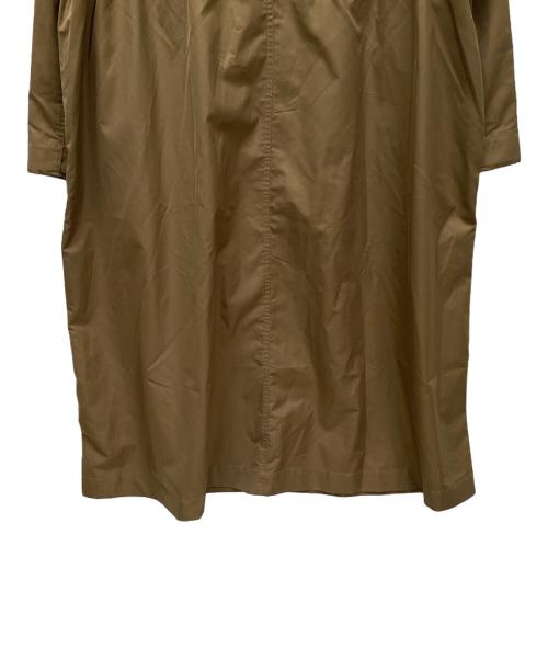 ROSE BUD（ローズバッド）ROSE BUD (ローズバッド) フード付きロングコート ブラウン サイズ:Fの古着・服飾アイテム