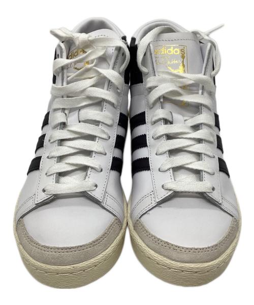 adidas（アディダス）adidas (アディダス) Jabbar Hi(ジャバー　ハイ) ホワイト×ブラック サイズ:US6の古着・服飾アイテム