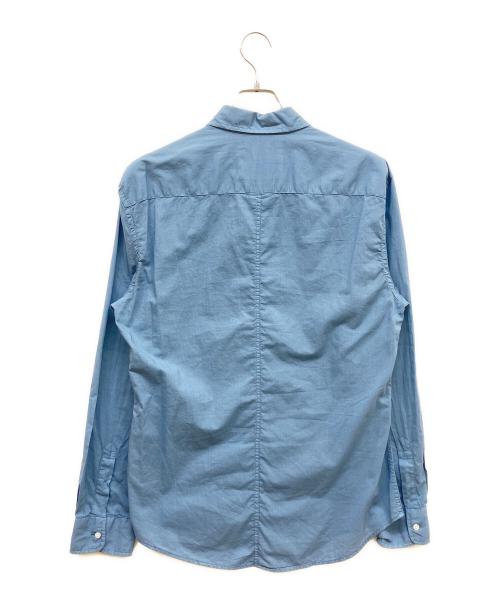 Frank&Eileen（フランクアンドアイリーン）Frank&Eileen (フランクアンドアイリーン) ライトポプリンシャツ ブルー サイズ:SMALLの古着・服飾アイテム