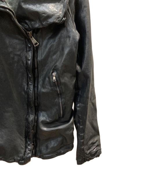 GIORGIO BRATO（ジョルジョブラッド）GIORGIO BRATO (ジョルジョブラッド) レザージャケット ブラック サイズ:40の古着・服飾アイテム