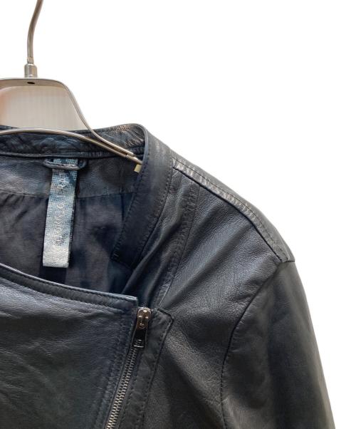 GIORGIO BRATO（ジョルジョブラッド）GIORGIO BRATO (ジョルジョブラッド) レザージャケット ブラック サイズ:44の古着・服飾アイテム