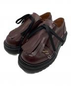 MARNIマルニ）の古着「Dada フリンジ ダービーシューズ」｜ブラウン