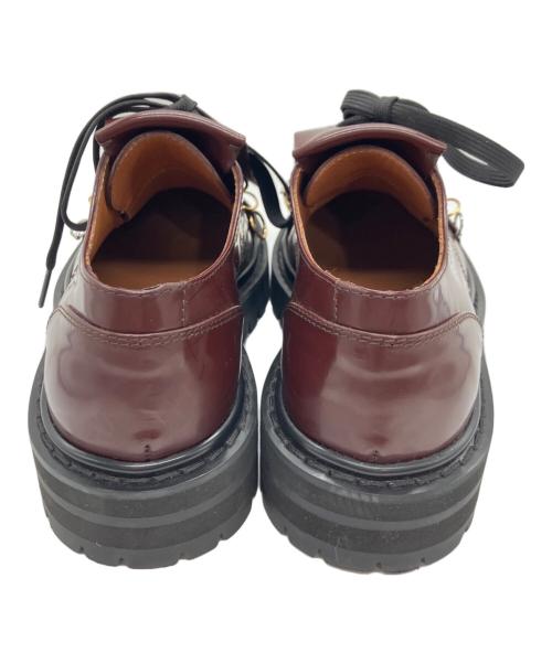 MARNI（マルニ）MARNI (マルニ) Dada フリンジ ダービーシューズ ブラウン サイズ:36の古着・服飾アイテム