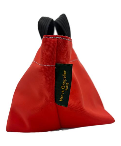 Herve Chapelier（エルベシャプリエ）Herve Chapelier (エルベシャプリエ) 舟形トートバッグ レッド×ブルーの古着・服飾アイテム