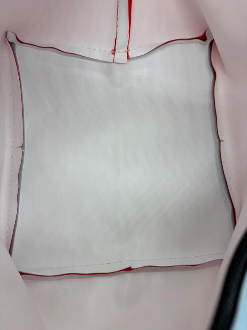 Herve Chapelier（エルベシャプリエ）Herve Chapelier (エルベシャプリエ) 舟形トートバッグ レッド×ブルーの古着・服飾アイテム