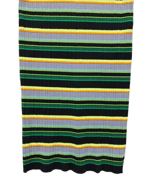 Adam et Rope（アダム エ ロペ）Adam et Rope (アダム エ ロペ) ハーフZIPニットワンピース ブラック サイズ:FREEの古着・服飾アイテム