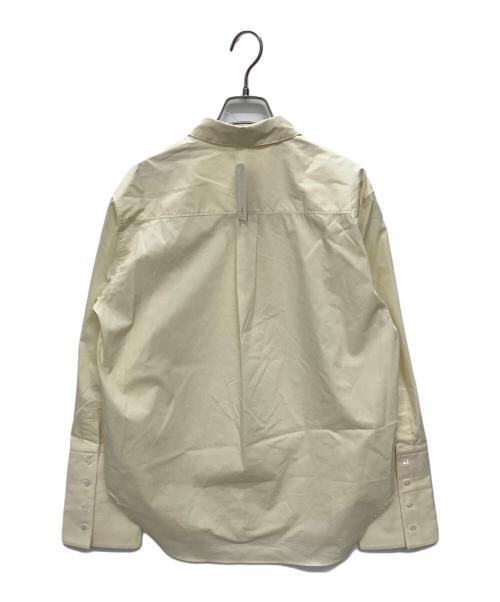 Noble（ノーブル）Noble (ノーブル) タフタベルカフスレギュラーシャツ イエロー サイズ:FREE 未使用品の古着・服飾アイテム