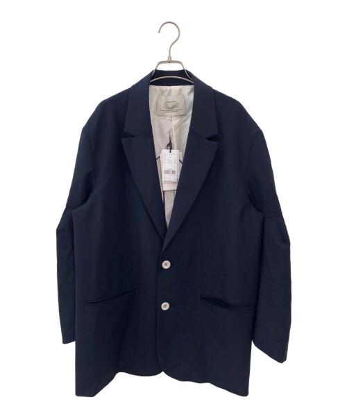 Ameri（アメリ）AMERI (アメリ) DIMENSIONAL SLEEVE JACKET ネイビー サイズ:Mの古着・服飾アイテム