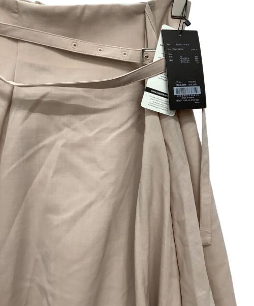 anuans（アニュアンス）anuans (アニュアンス) ウールブレンドイレヘムスカート ピンク サイズ:Sの古着・服飾アイテム