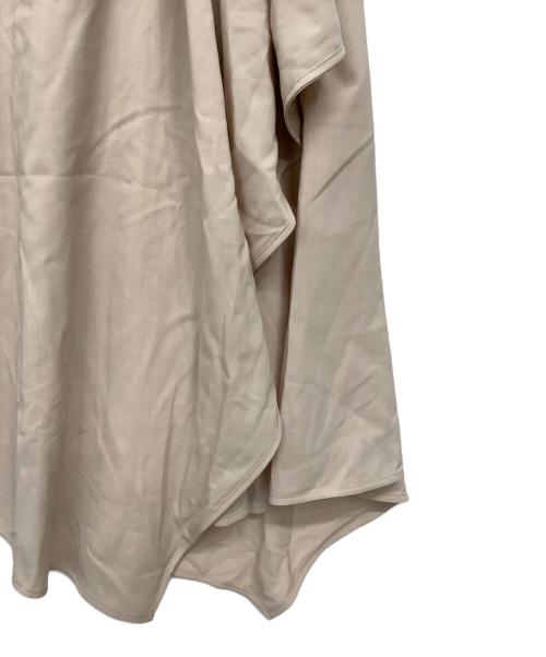 anuans（アニュアンス）anuans (アニュアンス) ウールブレンドイレヘムスカート ピンク サイズ:Sの古着・服飾アイテム