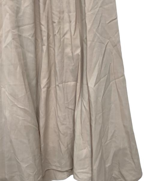 anuans（アニュアンス）anuans (アニュアンス) ウールブレンドイレヘムスカート ピンク サイズ:Sの古着・服飾アイテム