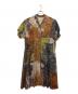 Ameri（アメリ）の古着「MEDI 2WAY RACHEL FLUFFY ART DRESS」｜ブラウン