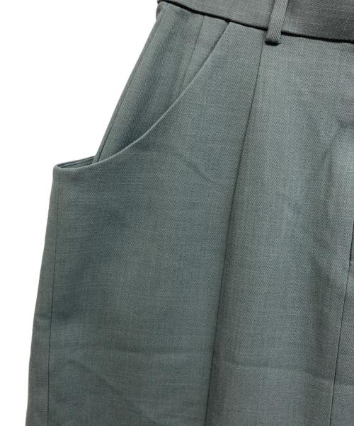 CLANE（クラネ）CLANE (クラネ) ASYMMETRY DRAPE SKIRT グレー サイズ:1 未使用品の古着・服飾アイテム