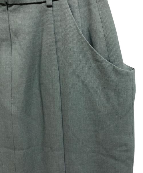 CLANE（クラネ）CLANE (クラネ) ASYMMETRY DRAPE SKIRT グレー サイズ:1 未使用品の古着・服飾アイテム