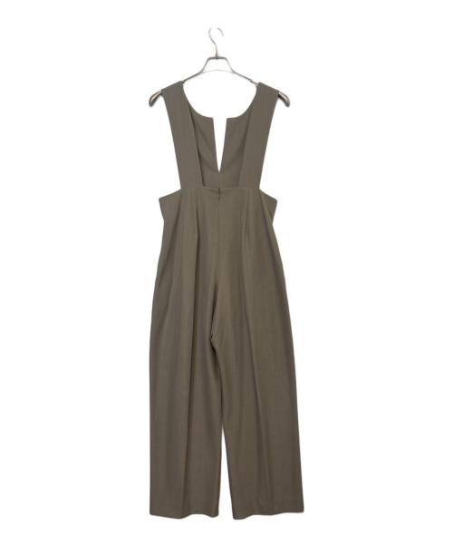Adam et Rope（アダム エ ロペ）Adam et Rope (アダム エ ロペ) バレルロンパース ベージュ サイズ:36 未使用品の古着・服飾アイテム