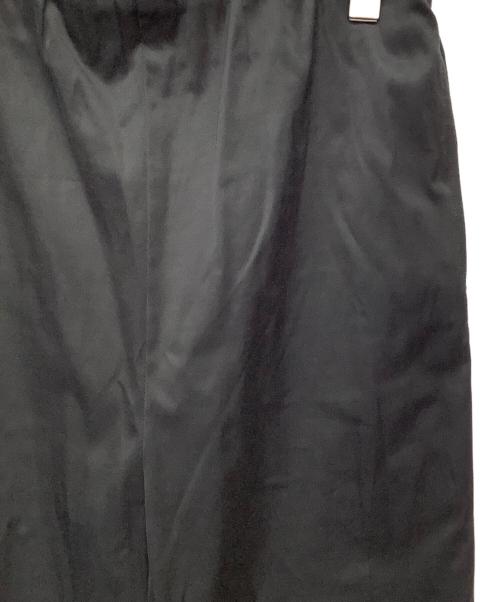 Noble（ノーブル）Noble (ノーブル) ストレッチサテンイージーパンツ ブラック サイズ:38 未使用品の古着・服飾アイテム