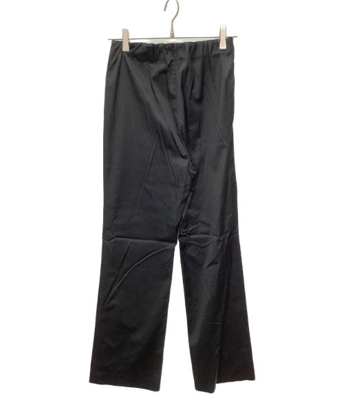 Noble（ノーブル）Noble (ノーブル) ストレッチサテンイージーパンツ ブラック サイズ:38 未使用品の古着・服飾アイテム
