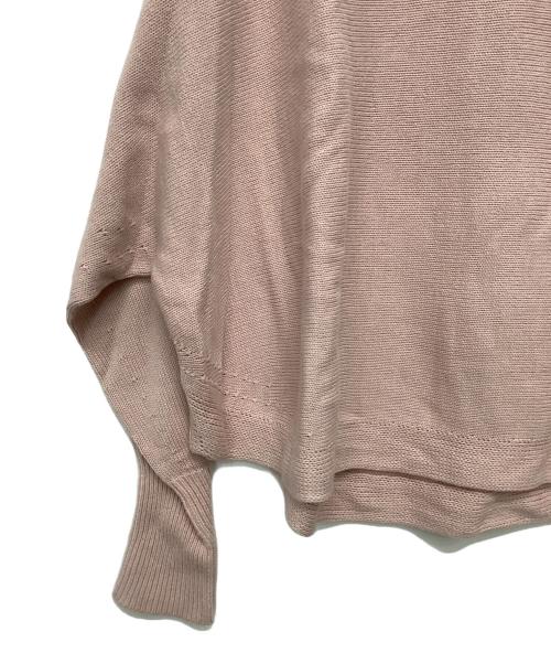 Spick and Span（スピックアンドスパン）Spick and Span (スピックアンドスパン) バルキーヤーン ドルマンロングリブニット ピンク サイズ:Free 未使用品の古着・服飾アイテム