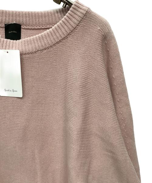 Spick and Span（スピックアンドスパン）Spick and Span (スピックアンドスパン) バルキーヤーン ドルマンロングリブニット ピンク サイズ:Free 未使用品の古着・服飾アイテム