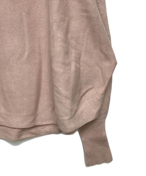 Spick and Span（スピックアンドスパン）Spick and Span (スピックアンドスパン) バルキーヤーン ドルマンロングリブニット ピンク サイズ:Free 未使用品の古着・服飾アイテム