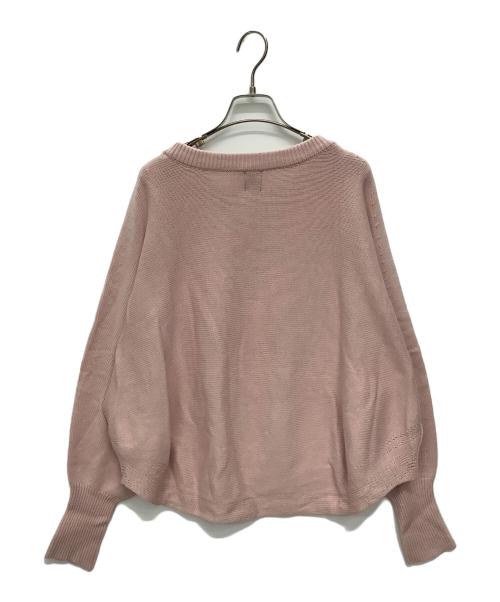 Spick and Span（スピックアンドスパン）Spick and Span (スピックアンドスパン) バルキーヤーン ドルマンロングリブニット ピンク サイズ:Free 未使用品の古着・服飾アイテム