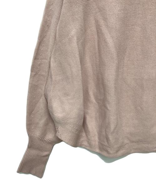 Spick and Span（スピックアンドスパン）Spick and Span (スピックアンドスパン) バルキーヤーン ドルマンロングリブニット ピンク サイズ:Free 未使用品の古着・服飾アイテム