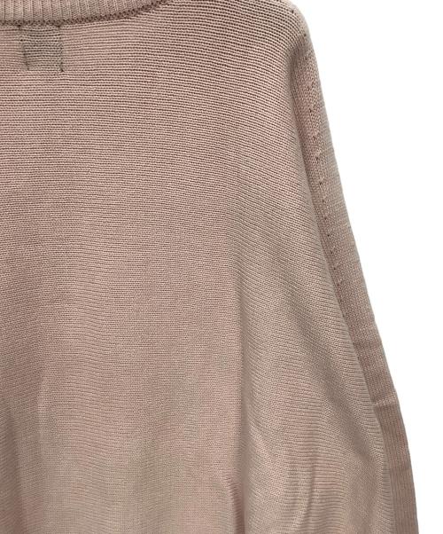 Spick and Span（スピックアンドスパン）Spick and Span (スピックアンドスパン) バルキーヤーン ドルマンロングリブニット ピンク サイズ:Free 未使用品の古着・服飾アイテム