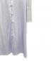 中古・古着 FETICO (フェティコ) CUTOUT SATIN DRESS ライトブルー サイズ:１：33000円