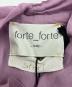 中古・古着 forte forte (フォルテ・フォルテ) コットンシルクブラウス ラベンダー：8000円