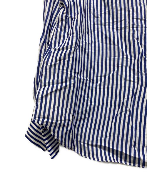 IENA（イエナ）IENA (イエナ) ラミーリヨセルノーカラーブラウス ブルー サイズ:Free 未使用品の古着・服飾アイテム