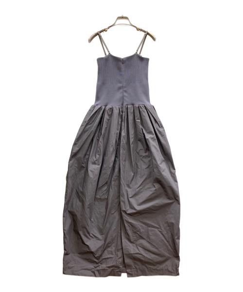 PRANK PROJECT（プランクプロジェクト）PRANK PROJECT (プランクプロジェクト) Knit Combi Bare Dress グレー サイズ:FREEの古着・服飾アイテム