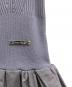 中古・古着 PRANK PROJECT (プランクプロジェクト) Knit Combi Bare Dress グレー サイズ:FREE：13000円