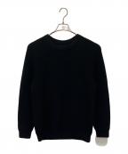 BATONERバトナ―）の古着「SIGNATURE CREW NECK」｜ブラック