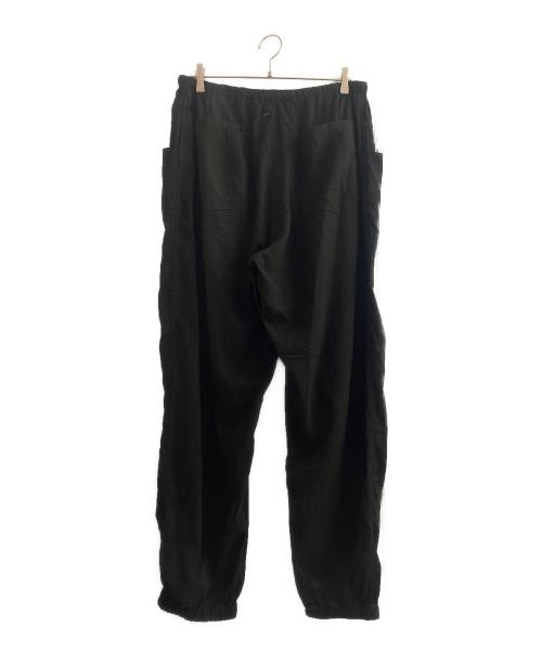 COMOLI（コモリ）COMOLI (コモリ) オックスドローストリングパンツ ブラック サイズ:３の古着・服飾アイテム