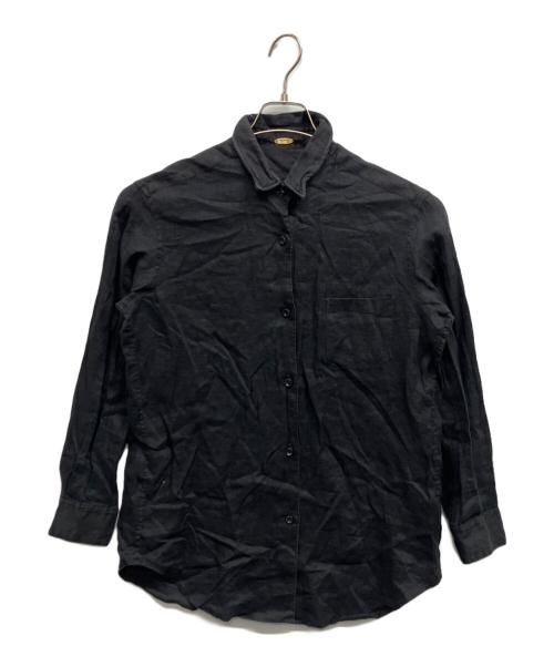 MUSE de Deuxieme Classe（ミューズ ドゥーズィエム クラス）MUSE de Deuxieme Classe (ミューズ ドゥーズィエム クラス) LINEN ワイヤーウォッシュ ブラック サイズ:Freeの古着・服飾アイテム