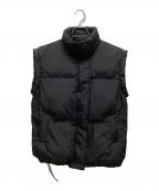 ok.soonオクスン）の古着「padding vest」｜ブラック