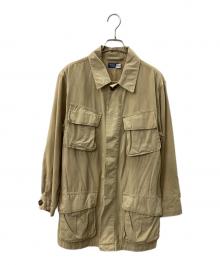 POLO RALPH LAUREN（ポロ・ラルフローレン）の古着「コットンユーティリティジャケット」｜ベージュ