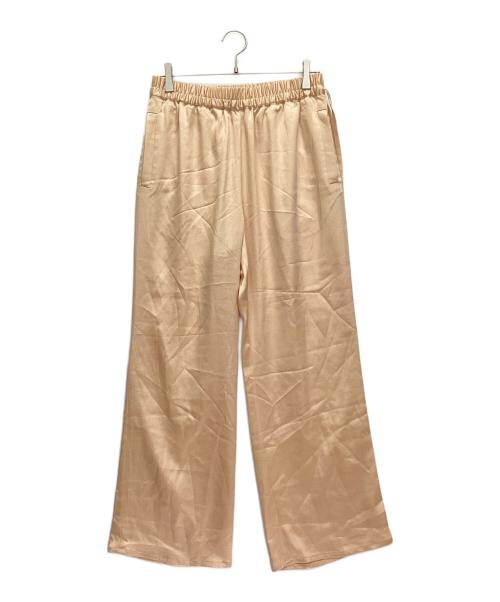 Acne studios（アクネ ストゥディオス）Acne studios (アクネ ストゥディオス) ワイドサテンパンツ オレンジ サイズ:38の古着・服飾アイテム